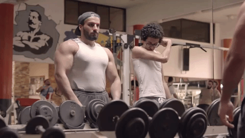 muscleclod:  “My god your body is so pathetic what are those arms even my little
