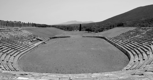 greek-museums:Ancient Messene / Stadium and Gymnasium:The Stadium and the Gymnasium form together on