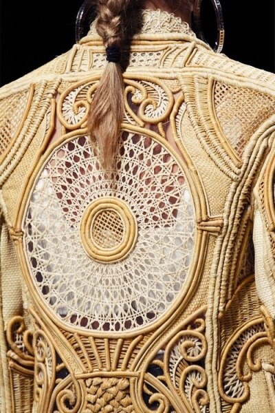 Balmain&rsquo;s couture textures