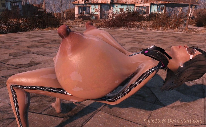 The Deviantart Show #2 of Slim Ultra Busty Art #16Ready for Battle - Backyard Beauty