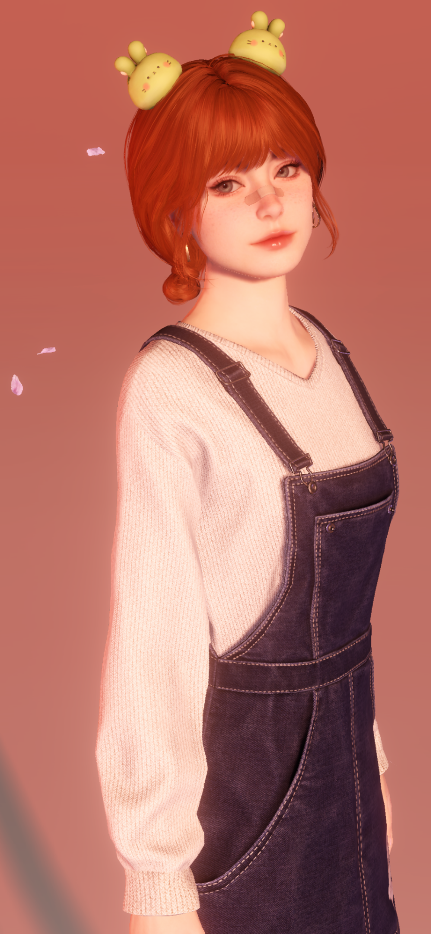 Here's My MC ! I Actually Tried To Make Her Look Like Me As Much As I Could When Making Her So Yeah 😅