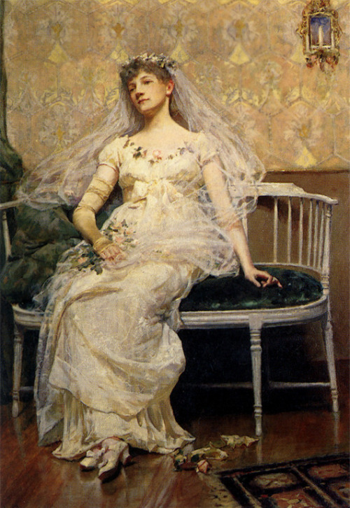 laclefdescoeurs:After the Reception, 1887, Douglas Volk