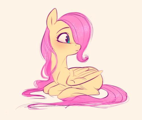 texasuberalles: Filly Fluttershy  by  Imalou