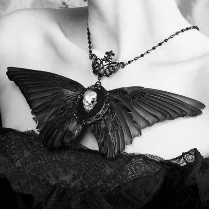 gothdolly:Loved to Death Gothic Victorian Ztaxidermy Jewelry by lovedtodeath
