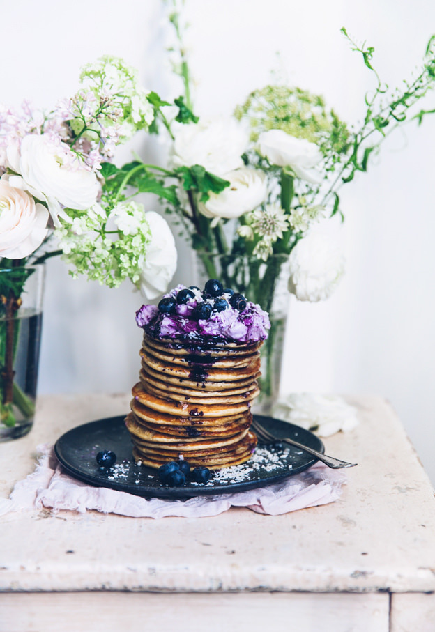simply-divine-creation:  Lemon Ricotta Pancakes / Call Me Cupcake
