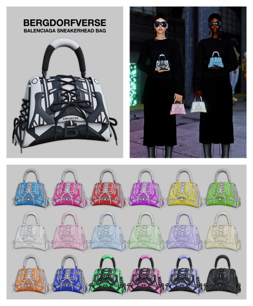 Balenciaga Sneakerhead BagHey everyone, here is one of Balenciaga’s latest handbag styles, the