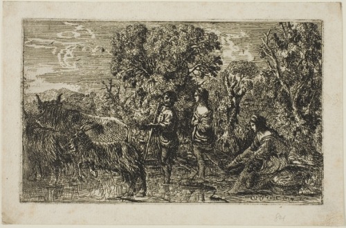 The Ford, Claude Lorrain, 1634, Art Institute of Chicago: Prints and DrawingsJoseph Brooks Fair Fund