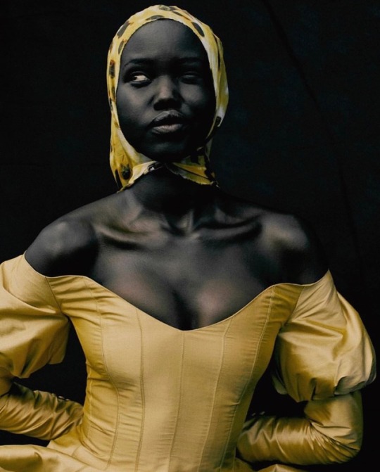 minimalistgrufti:  Adut Akech x Le Lis Blanc porn pictures