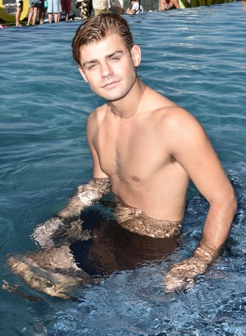 debriefed:  Papped: Garrett Clayton at Just Jared’s Summer Bash 