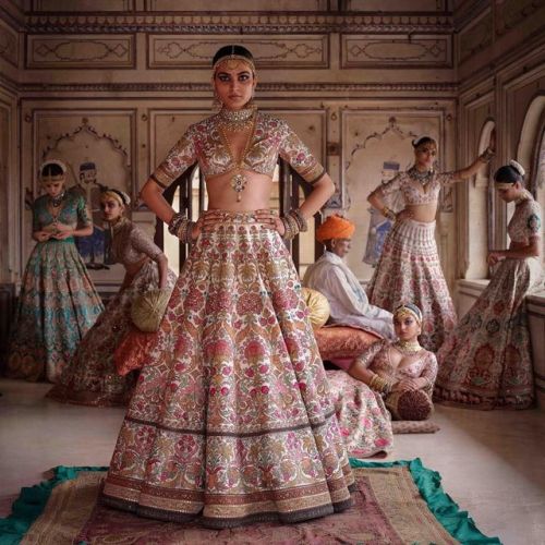 strictly-indian-fashion: Charbagh by Sabyasachi Mukherjee | Winter Bridal 2019