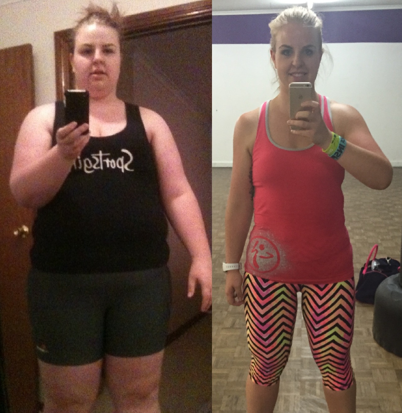 weight loss before and after pics