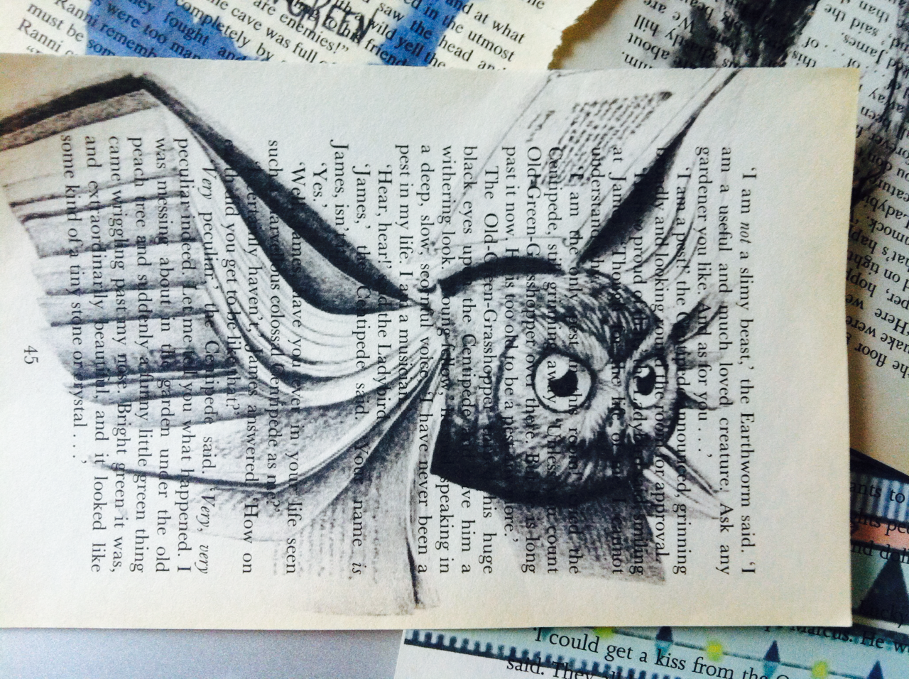 openyourpagesandfly:I’ve been busy today! I love it! 