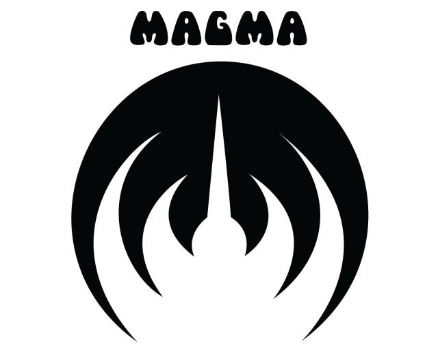 the logo of the band Magma