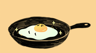 peevishpants:some funky little ghost eggs
