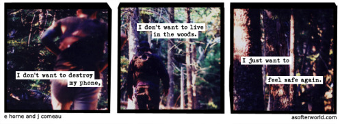 softerworld:A Softer World: 1177(this tinfoil hat attracts too many drones)buy this print • support 