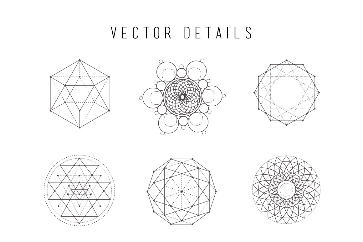 designersof:  Sacred Geometry Bundle download now for just $16