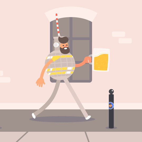 Funny Tokyo Inspired Animated GIFs by James Curran