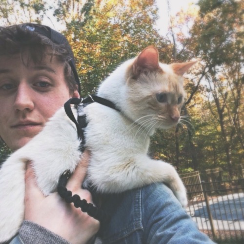 oureffortwasadmirable:  baad-lines:  a boy who loves his cat  So cute. I can’t.  i forgot abou