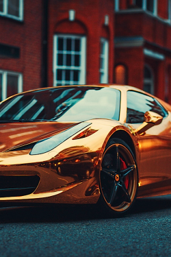 thelavishsociety:  Ferrari Gold by Edgar Katkov | LVSH