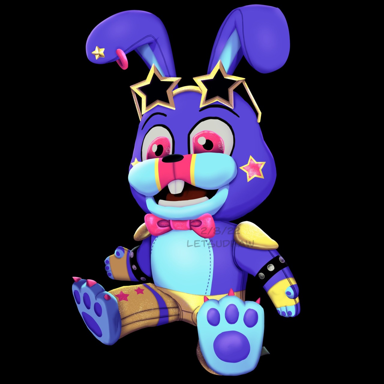 Five Nights at Freddy's - Glamrock Bonnie Plush Toy Buy on