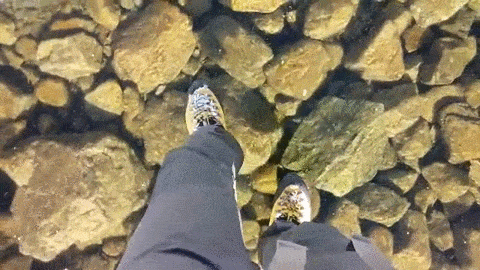 Tomas Nunuk, from Bratislava, Slovakia, was hiking through the High Tatras Mountains with a friend on November 30 when they decided that the snowy conditions made it a bad idea to continue on their planned route. Instead, they moved towards a nearby lake,
