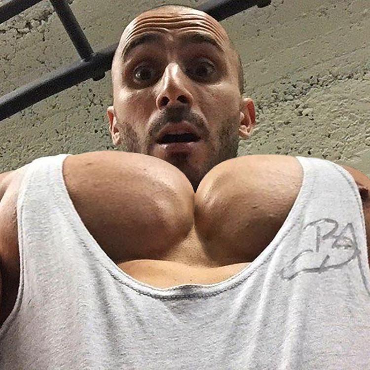 Muscle Pecs Worship