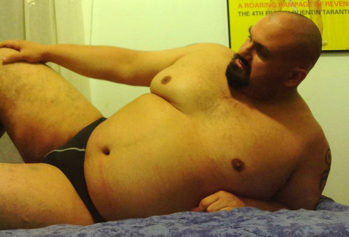 lonecubster:  MEGA-HUNK IN BLACK Does anybody have anything else on him? 