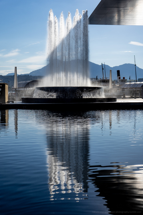Light and Shadow…Wagenbach fountain in Lucerne