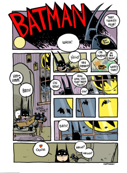 pulpatoon:  calamityjonsaveus:  I’m absolutely mortified that I hadn’t posted my Bat-Man comics here, for posterity.  Is it okay that these are my favorite Batman stories of all time? 