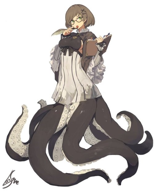 lalansane: &ldquo;海中受付嬢 t.co/69CMLM0g2A&rdquo;