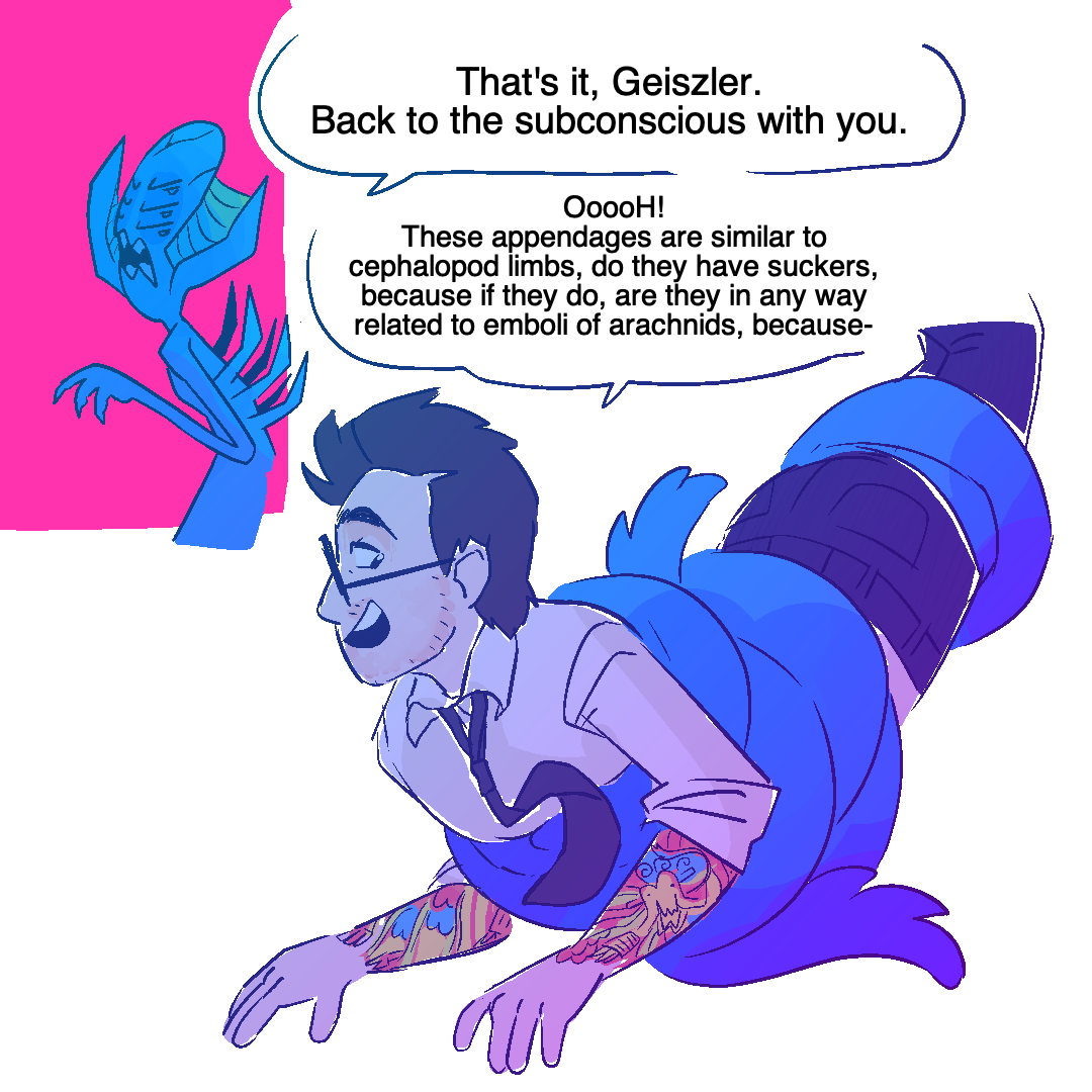 🏳️‍⚧️🏳️‍⚧️ — Newton Geiszler from Pacific Rim is trans and