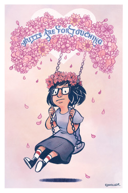 sjmillerart:  Queen Tina Belcher, first of