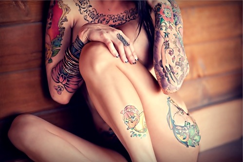 Hot Girls Inked