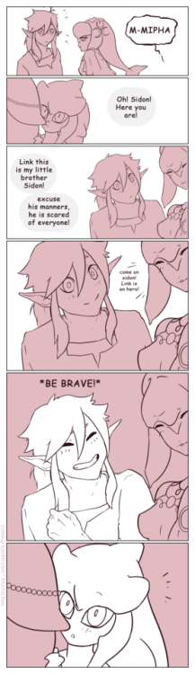 cuteouji: What if Sidon’s supportive attitude born when he was younger, maybe when he meet someone w