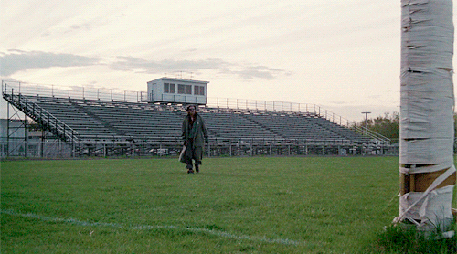 At The Closing Of The Film Where Bender Raises His Fist In Defiance. He Was Supposed To Just Walk Into