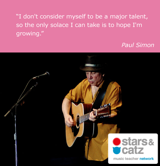 stars-and-catz:
“ Wonderful and inspiring quote from Paul Simon. With an attitude like that it’s no wonder he has never stopped striving for better and better music.
”
Love Paul… what a writer.