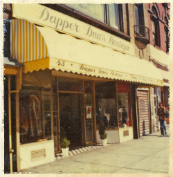 thechanelmuse: theblackmanonthemoon:  sauvamente:  thechanelmuse:  Dapper Dan: The Hip Hop Tailor of Harlem From his eponymous store on E 125th in Harlem, Dapper Dan (real name Daniel Day) presided over a remarkable fashion emporium in the 80s and 90s.