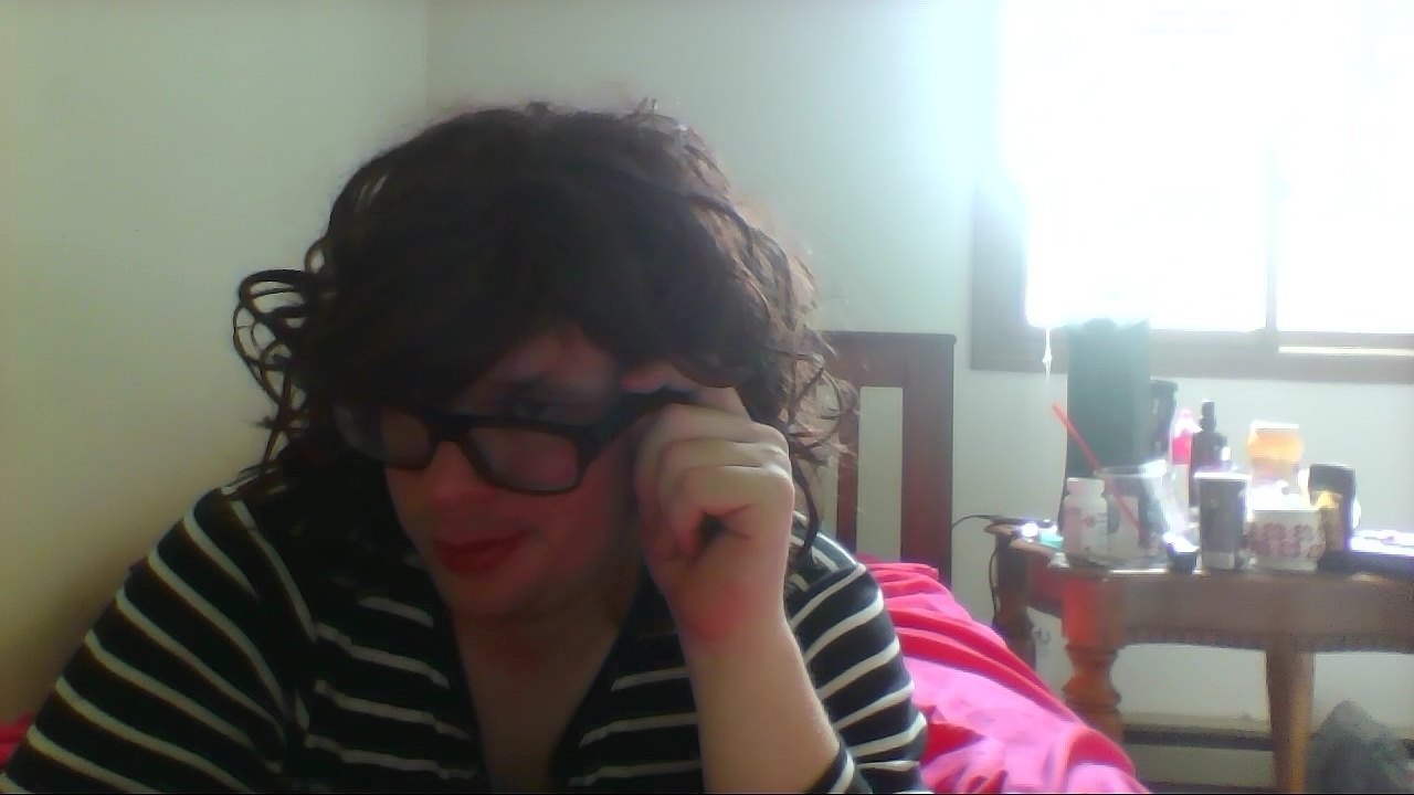 kylodious:  Not sure if i really pull this wig off (she/her) 