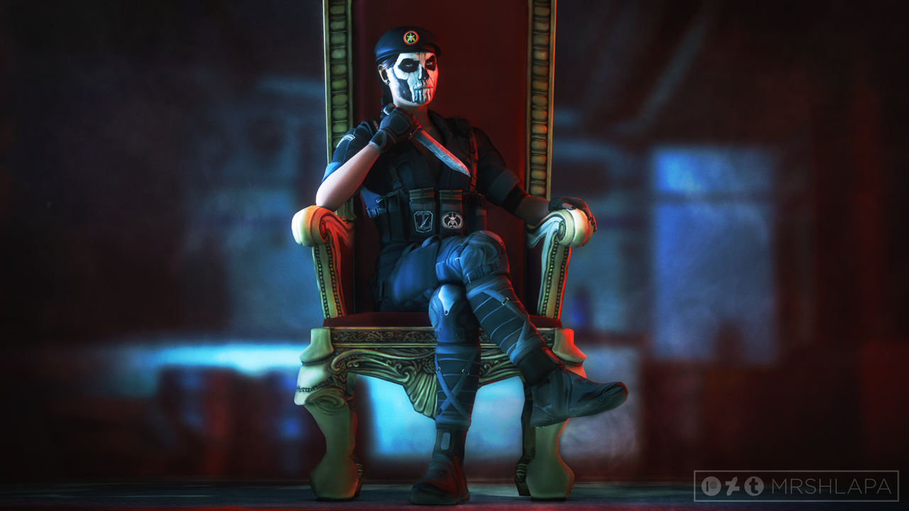 mrshlapa:  Queen of roamers.Render in Source Filmmaker edit in Adobe Photoshop.You