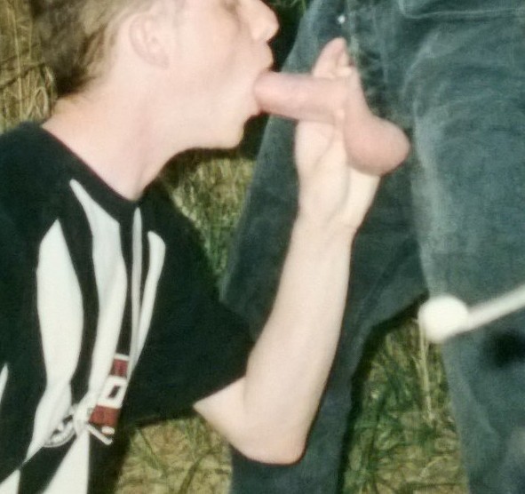 Pix from my past. Cocksucking.