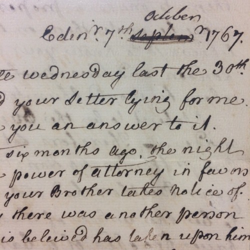 historystudies:for one of my classes this semester we have to transcribe a letter from either the 18th or 19th century, and the hardest part for me was deciding which one to do because they’re all so interesting !(and aesthetically pleasing).