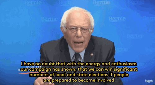 refinery29:  Bernie vows to stay in the race for the Democratic nomination so that he can push the party leftWhen Bernie Sanders scheduled a major announcement Thursday, many suspected that he would announce the suspension of his campaign. Sanders instead
