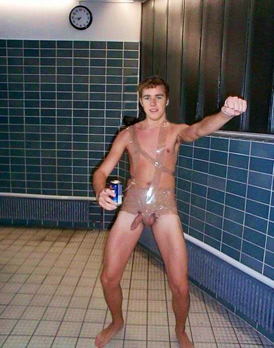Lads with their dicks out