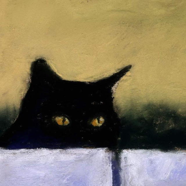 Porn photo happyheidi:Black cats in paintings 🐈‍⬛