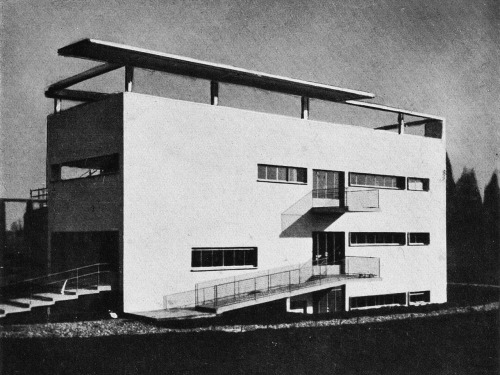 asqimo:1936-37 Giuseppe Terragni Villa Bianca Seveso Milano - part I (part II) - via 1, 2, 3 + 4.