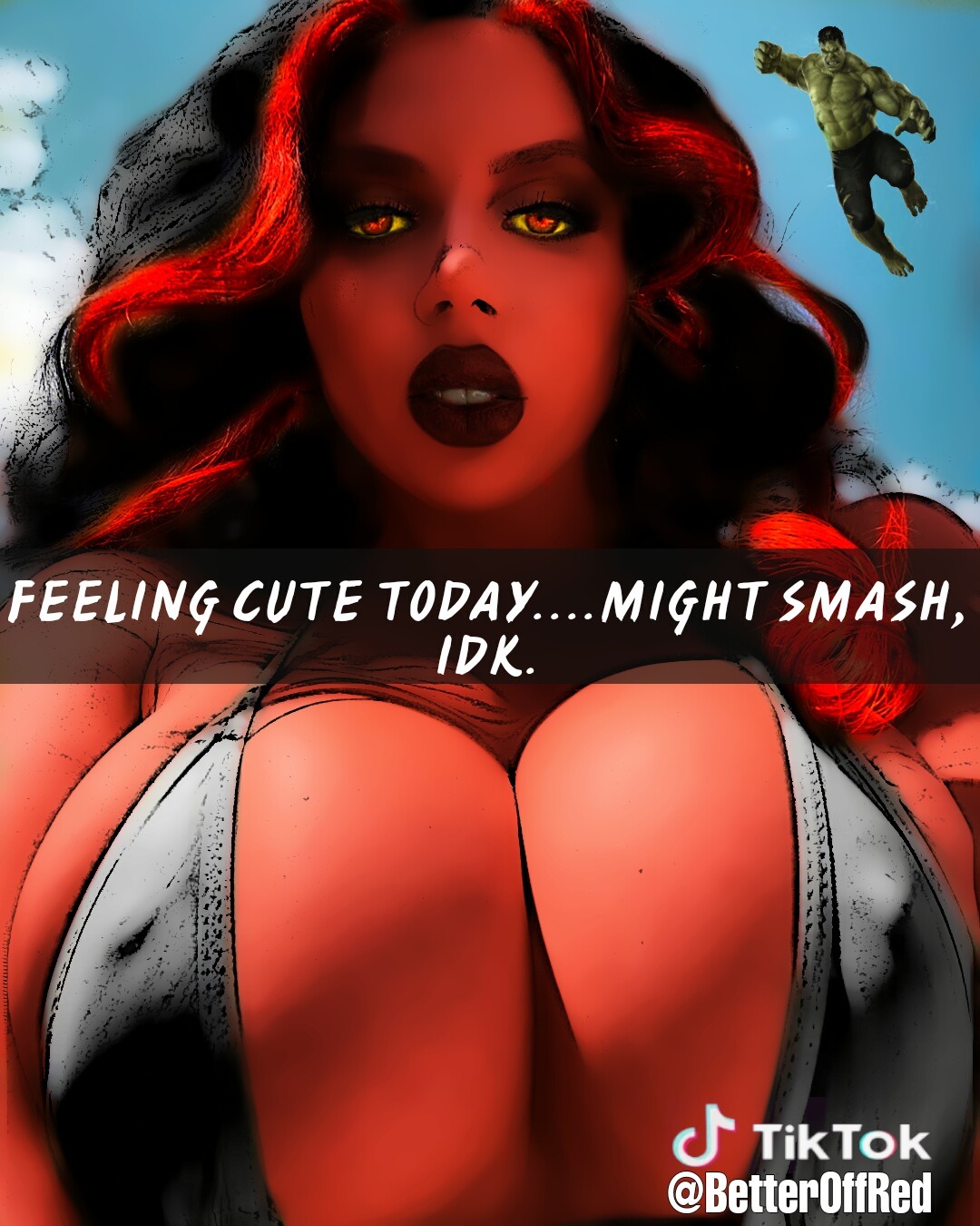 She hulk smash