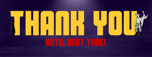  Thank you to everyone that participated in the week! The event is now officially over, but no worri