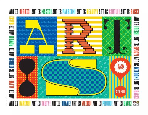  ‘Art Is …’: Gail Anderson and Zipeng Zhu on Their New SVA Subway Campaign. Read more here.