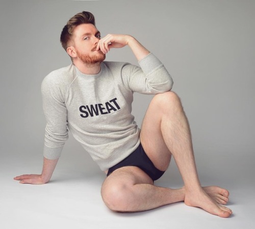 chrisjonesgeek:  Weird poses no7. . . . . Sweater and speedos by @rondorff. Photo by @snootyfoximages #RDpeople #fashion #photography #malephotography #fitness #things #wednesday #weird