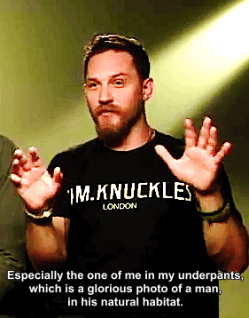 tomhardyvariations:  Tom Hardy on his glorious MySpace photos.